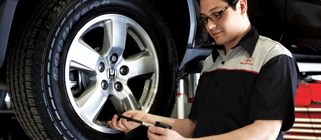 Honda Tire Rotation and Balancing